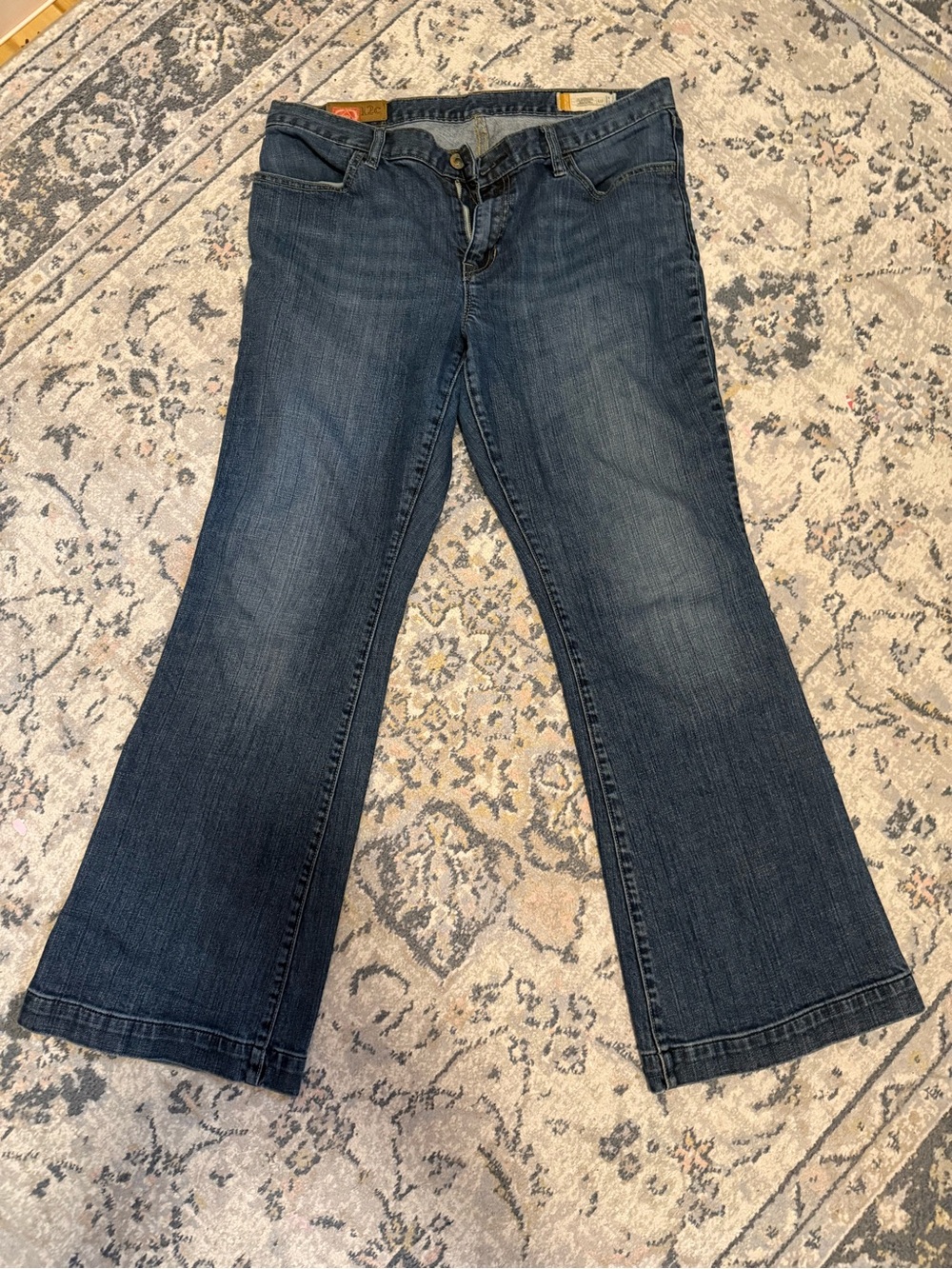 GAP Women's Dark Blue Flared Jeans